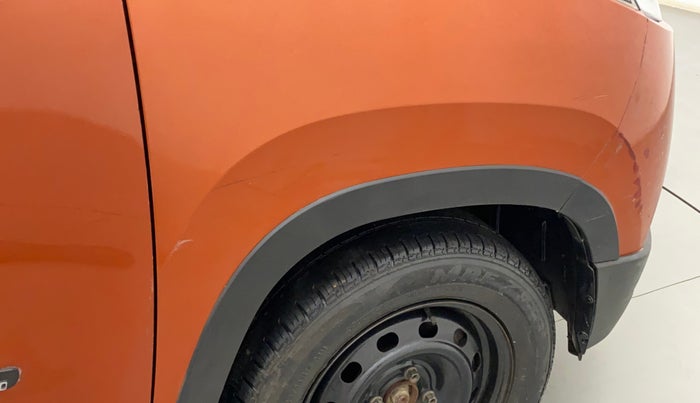 2017 Mahindra Kuv100 K4 PLUS 6 STR, Petrol, Manual, 48,517 km, Right fender - Minor scratches