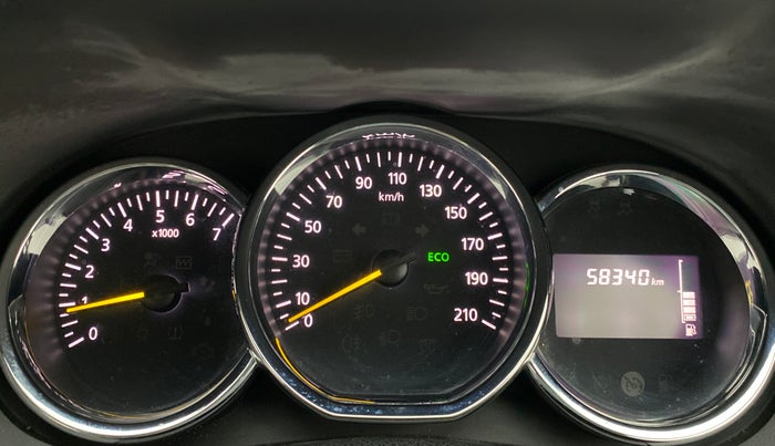 2017 Renault Duster RXS 85 PS, Diesel, Manual, 58,339 km, Odometer Image
