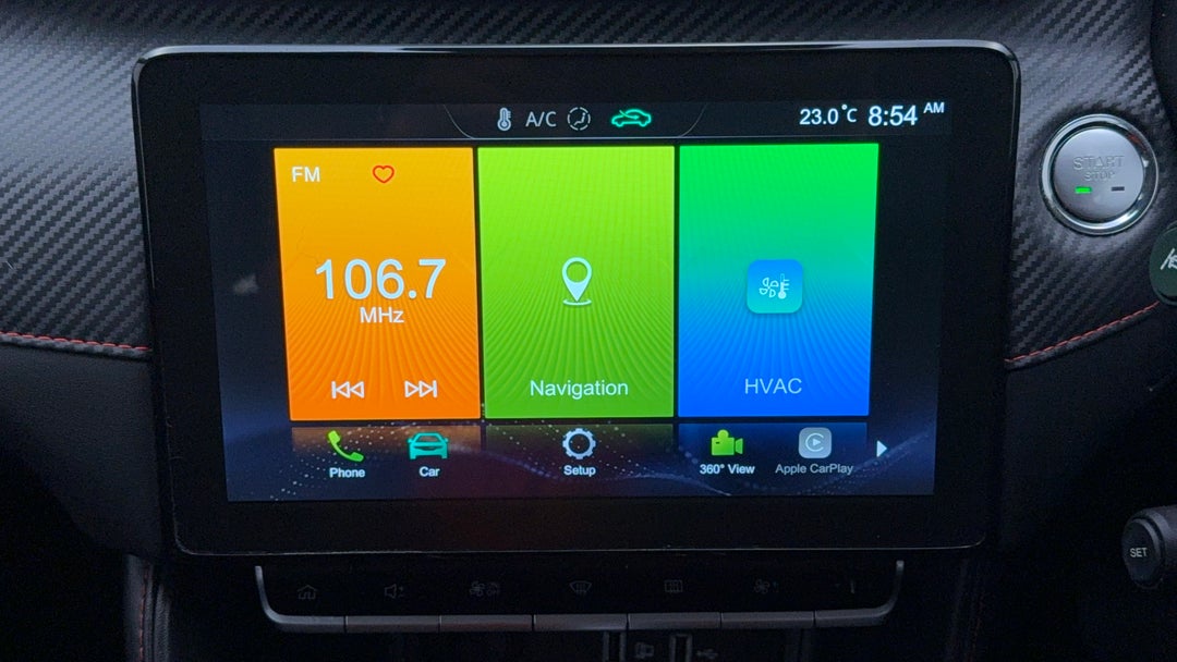 2020 MG Zst Essence, Automatic, 130082 km, Infotainment System