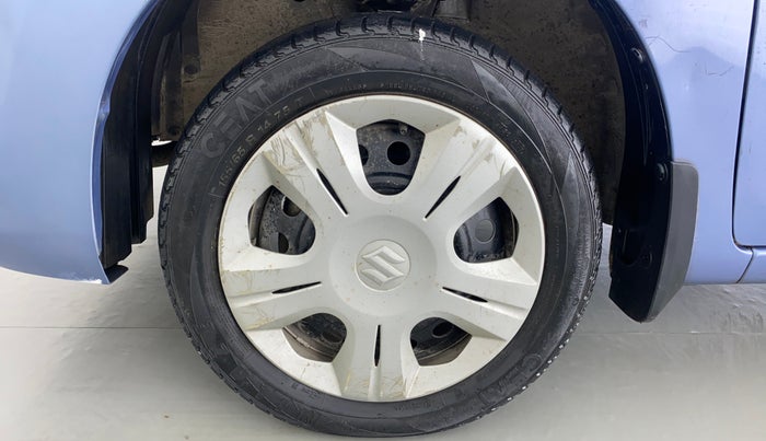 2017 Maruti Wagon R 1.0 VXI, Petrol, Manual, 17,304 km, Left Front Wheel