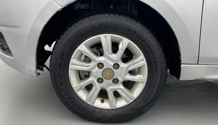 2018 Tata Tiago XZA PETROL, Petrol, Automatic, 1,21,042 km, Left Front Wheel