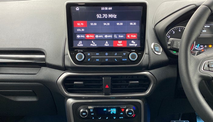 2019 Ford Ecosport 1.5 TITANIUM PLUS TI VCT AT, Petrol, Automatic, 10,513 km, Air Conditioner