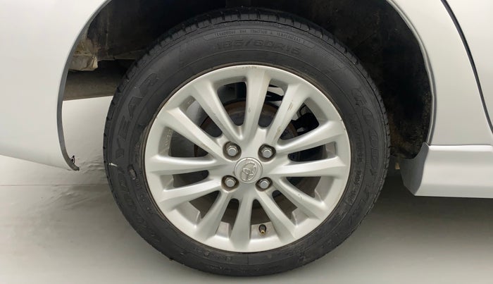 2011 Toyota Etios VX, Petrol, Manual, 27,017 km, Right Rear Wheel