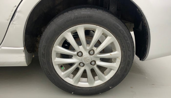 2011 Toyota Etios VX, Petrol, Manual, 27,017 km, Left Rear Wheel
