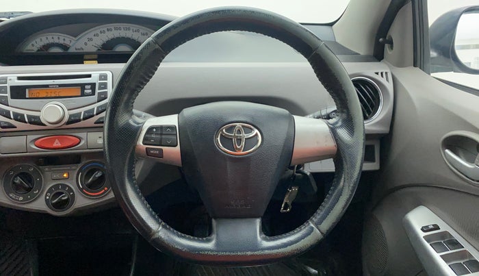 2011 Toyota Etios VX, Petrol, Manual, 27,017 km, Steering Wheel Close Up