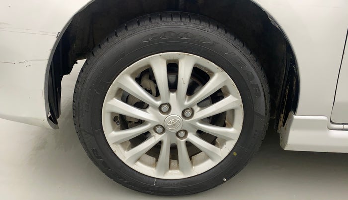 2011 Toyota Etios VX, Petrol, Manual, 27,017 km, Left Front Wheel