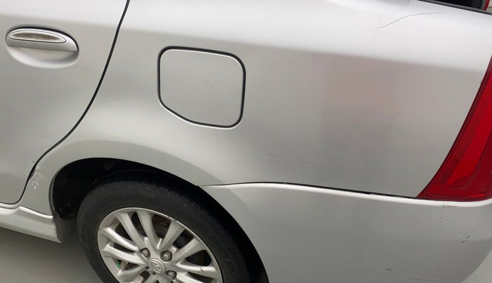 2011 Toyota Etios VX, Petrol, Manual, 27,017 km, Left quarter panel - Minor scratches