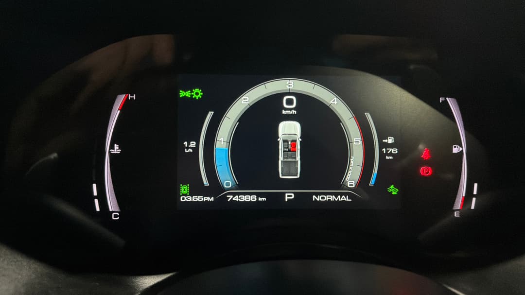 2021 GWM Ute Cannon-X (4x4), Automatic, 74386 km, Odometer View