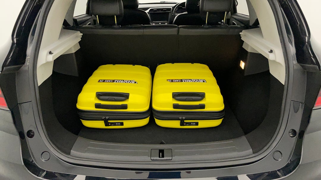 Boot Inside View with Luggage