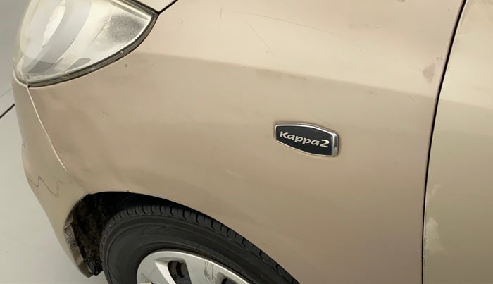 2011 Hyundai i10 MAGNA 1.2, Petrol, Manual, 1,04,145 km, Left fender - Slightly dented