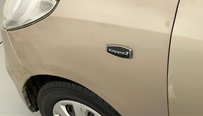 2011 Hyundai i10 MAGNA 1.2, Petrol, Manual, 1,04,145 km, Left fender - Minor scratches