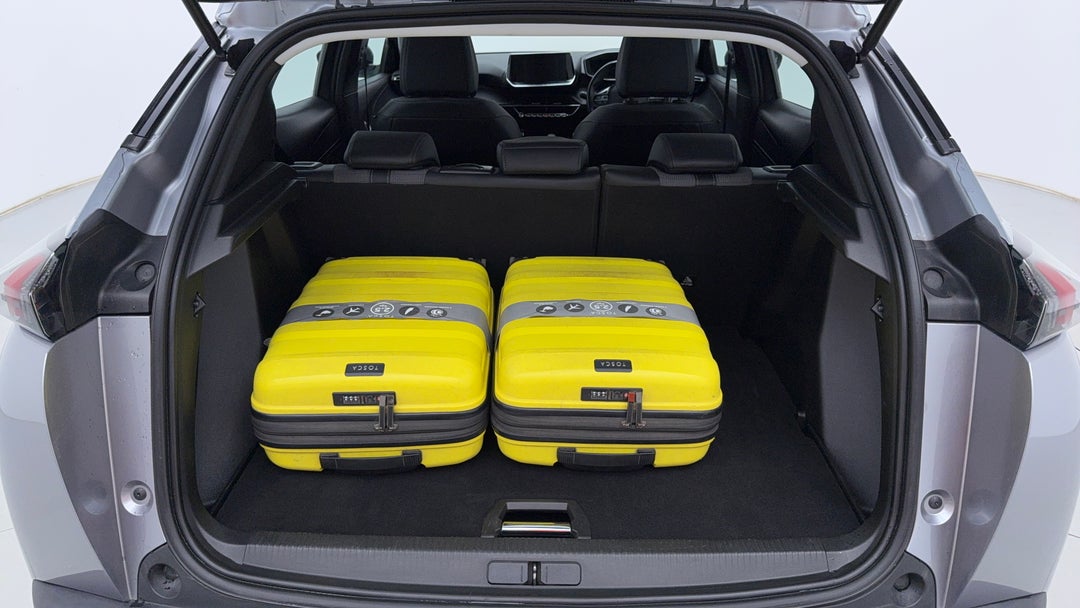 Boot Inside View with Luggage