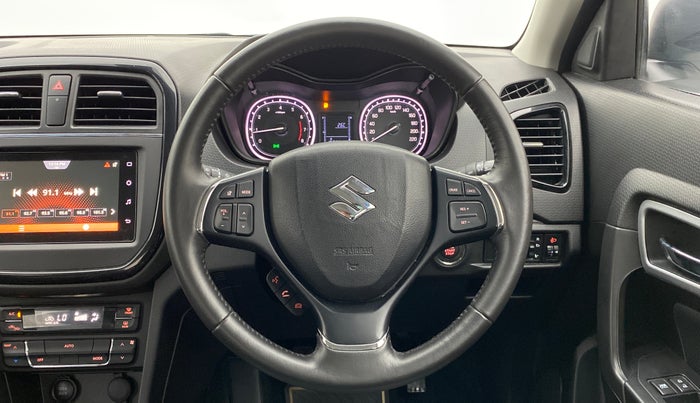 2021 Maruti Vitara Brezza ZXI +, Petrol, Manual, 4,504 km, Steering Wheel Close Up