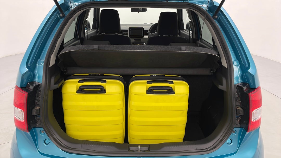 Boot Inside View with Luggage