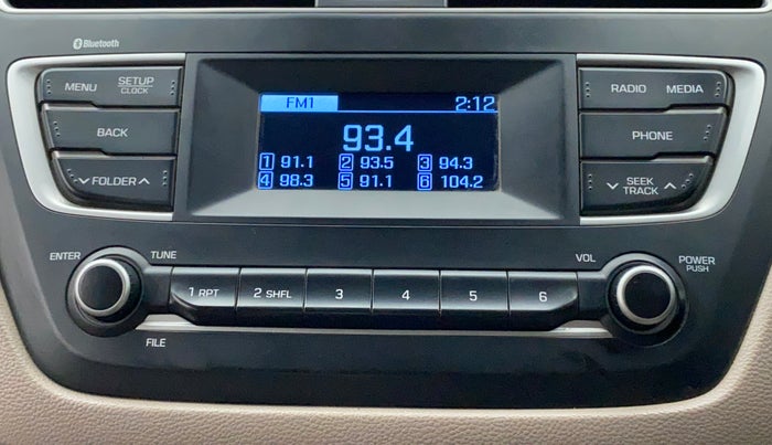 2019 Hyundai Elite i20 MAGNA PLUS 1.2, Petrol, Manual, 41,365 km, Infotainment System