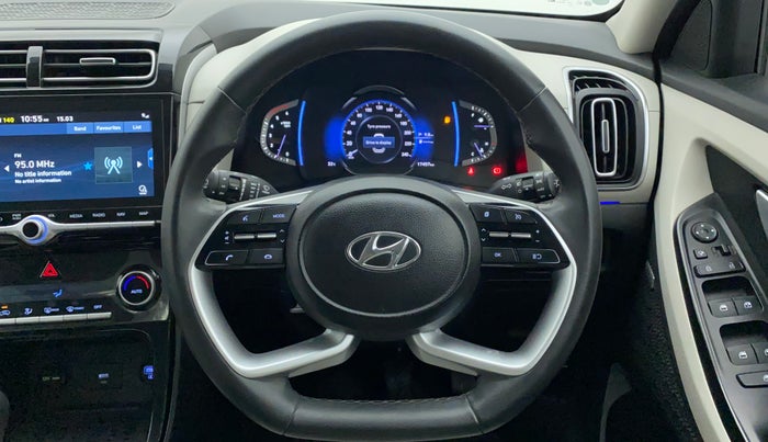 2022 Hyundai Creta SX (O) 1.5 DIESEL, Diesel, Manual, 17,456 km, Steering Wheel Close Up