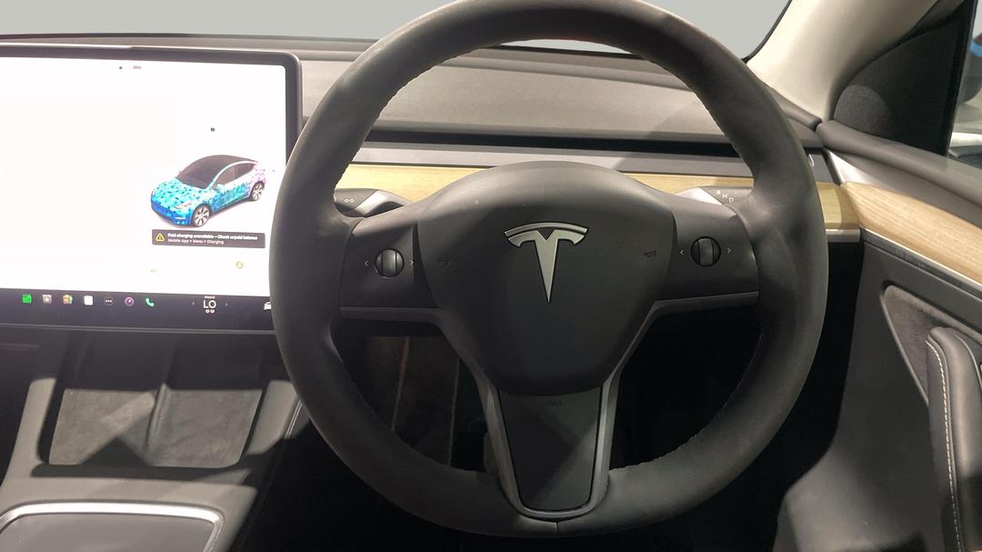 2022 Tesla Model Y Rear-wheel Drive, Automatic, 63751 km, Steering Wheel Close-up