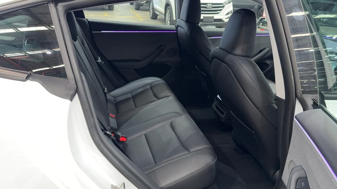 2024 Tesla Model 3 Rear-wheel Drive, Automatic, 29945 km, Right Side Rear Door Cabin View