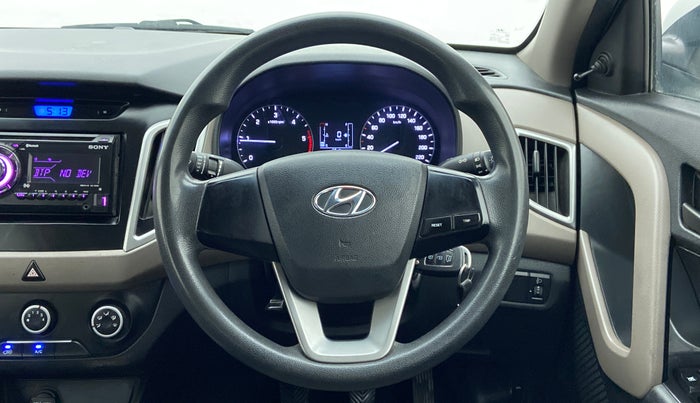 2017 Hyundai Creta 1.4 E PLUS CRDI, Diesel, Manual, 68,765 km, Steering Wheel Close Up