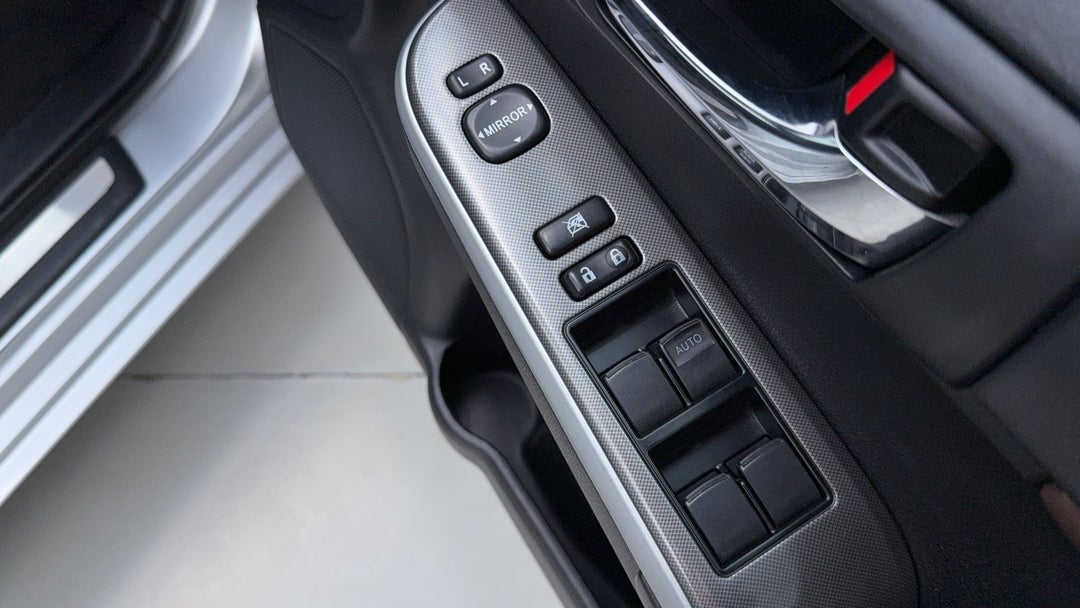 Drivers Side Door Panel Controls