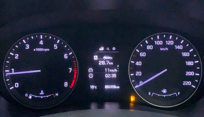 2016 Hyundai Elite i20 ASTA 1.2, Petrol, Manual, 88,089 km, Odometer Image