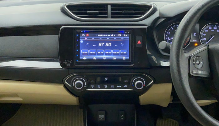 2019 Honda Amaze 1.2 V CVT I VTEC, Petrol, Automatic, 37,624 km, Air Conditioner