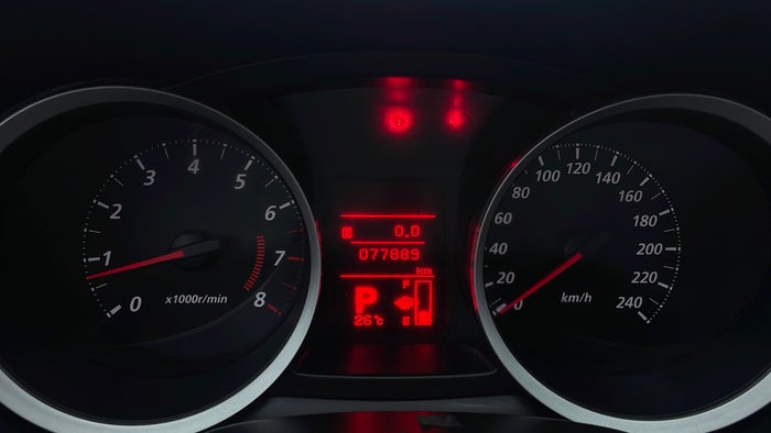MITSUBISHI LANCER EX-Odometer View