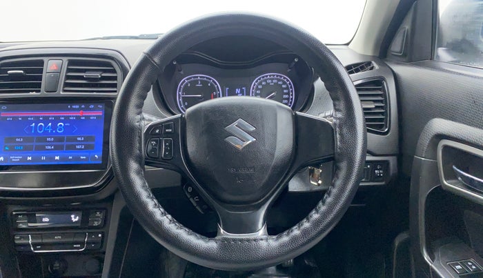 2019 Maruti Vitara Brezza ZDI AMT, Diesel, Automatic, 74,766 km, Steering Wheel Close Up