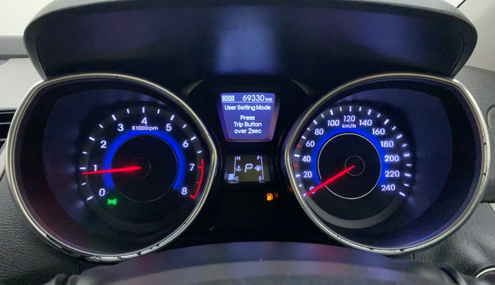 2015 Hyundai New Elantra 1.8 SX AT VTVT, Petrol, Automatic, 69,431 km, Odometer Image