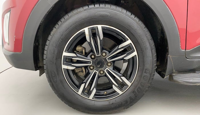 2017 Hyundai Creta SX PLUS 1.6 PETROL, Petrol, Manual, 56,521 km, Left Front Wheel