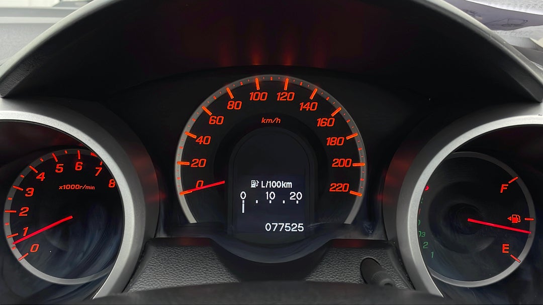 2011 Honda Jazz Gli, Automatic, 77525 km, Odometer View
