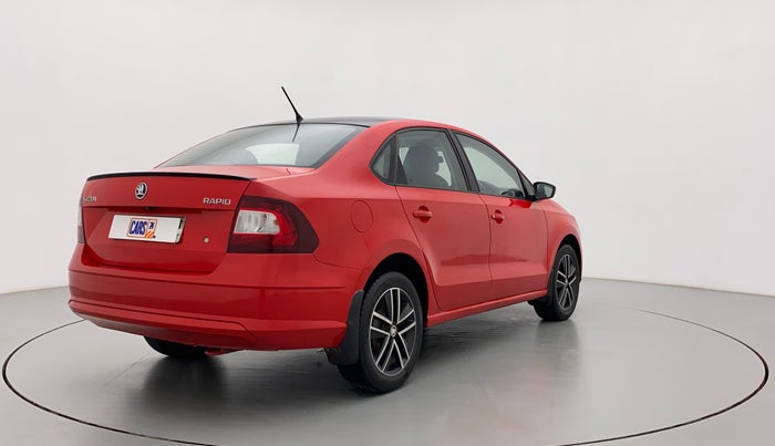 2017 Skoda Rapid MONTE CARLO 1.6 MPI AT, Petrol, Automatic, 81,408 km, Right Back Diagonal