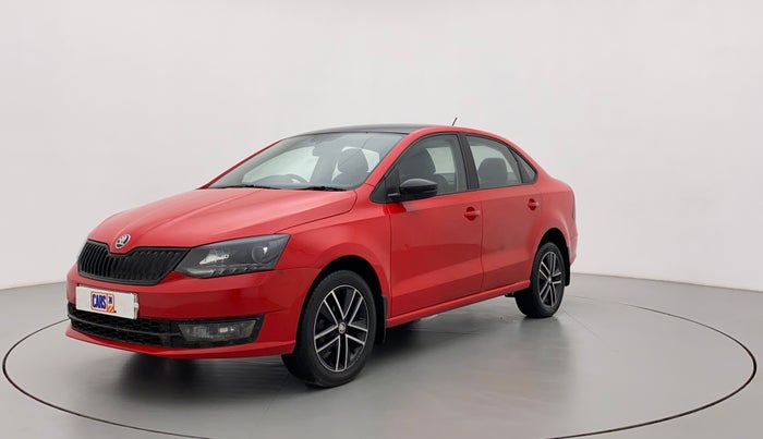 2017 Skoda Rapid MONTE CARLO 1.6 MPI AT, Petrol, Automatic, 81,408 km, Left Front Diagonal