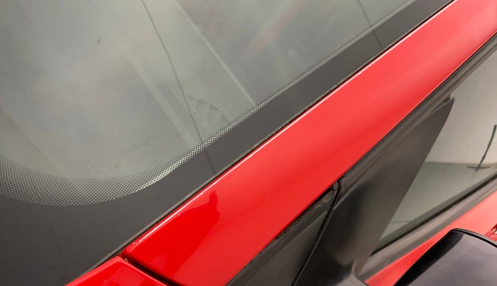 2017 Skoda Rapid MONTE CARLO 1.6 MPI AT, Petrol, Automatic, 81,408 km, Left A pillar - Paint is slightly faded