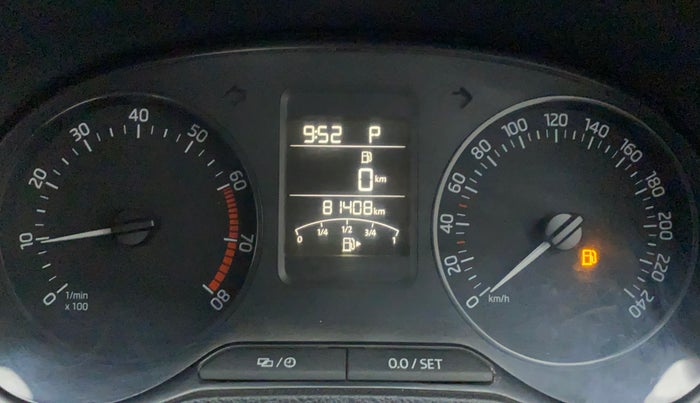 2017 Skoda Rapid MONTE CARLO 1.6 MPI AT, Petrol, Automatic, 81,408 km, Odometer Image