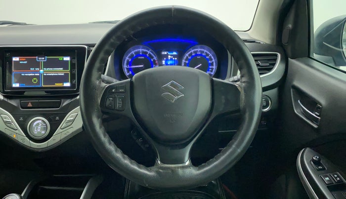 2016 Maruti Baleno ALPHA PETROL 1.2, Petrol, Manual, 81,411 km, Steering Wheel Close Up