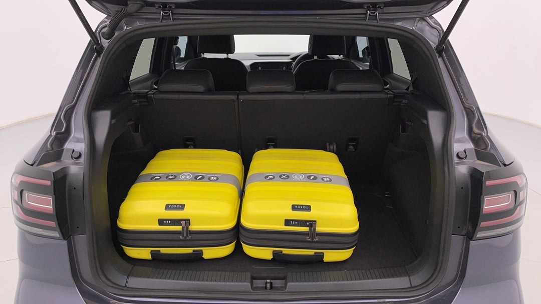 Boot Inside View with Luggage