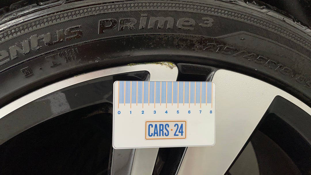 Wheels Rim Rear LHS Gutter Rash