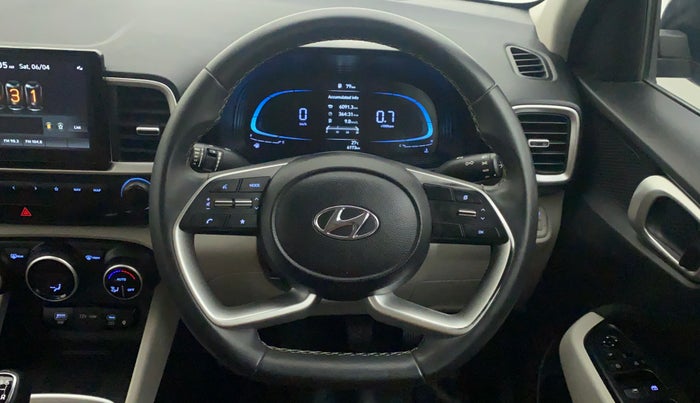 2022 Hyundai VENUE SX 1.2 PETROL, Petrol, Manual, 6,173 km, Steering Wheel Close Up