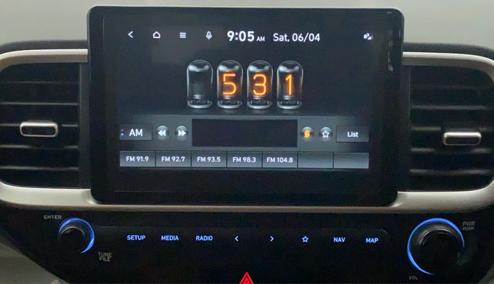 2022 Hyundai VENUE SX 1.2 PETROL, Petrol, Manual, 6,173 km, Infotainment System