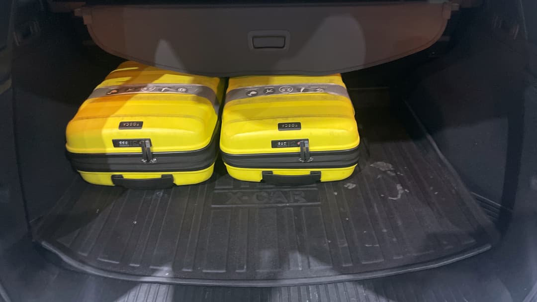 2021 Renault Koleos Intens (4x2), Automatic, 104600 km, Boot Inside View with Luggage