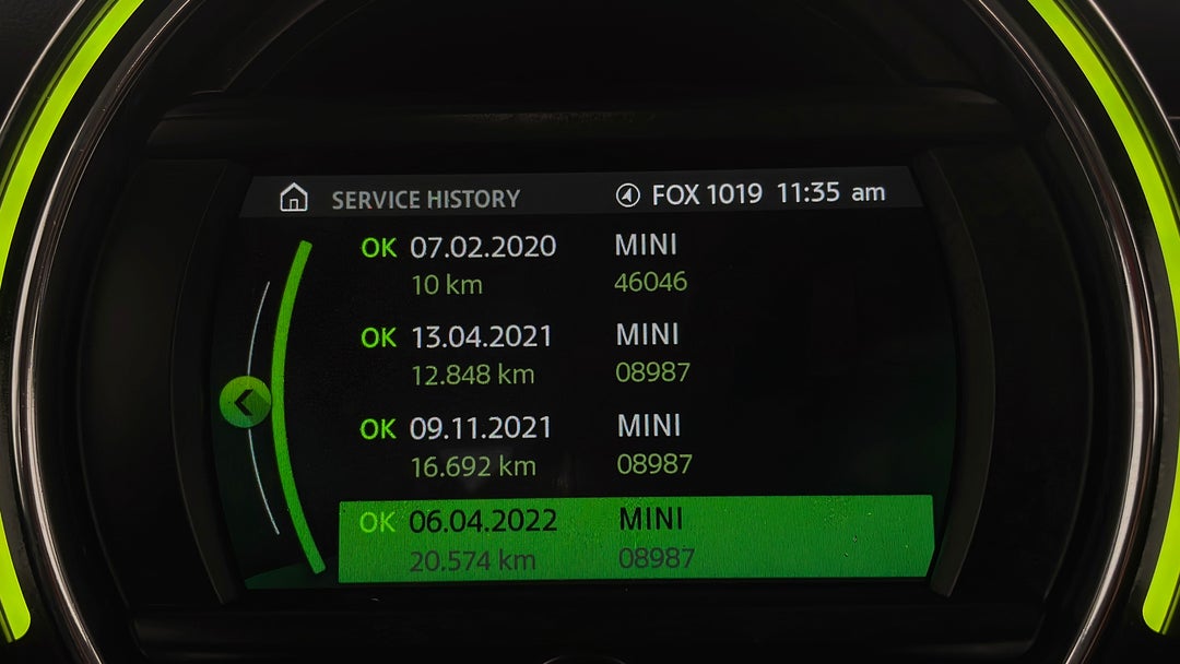 2019 MINI 3d Hatch Cooper, Automatic, 22395 km, Service History