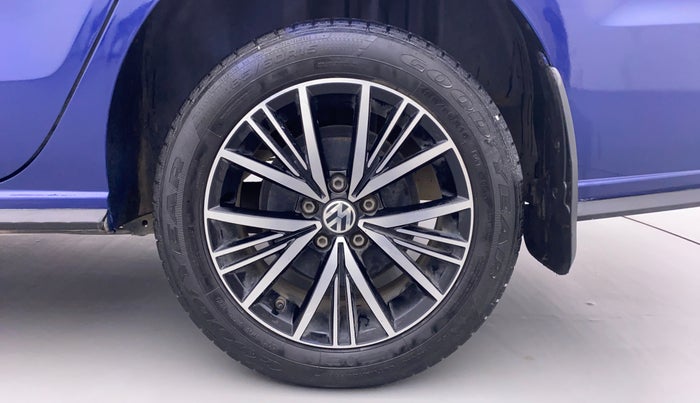 2020 Volkswagen Vento COMFORTLINE 1.0 TSI MT, Petrol, Manual, 22,192 km, Left Rear Wheel