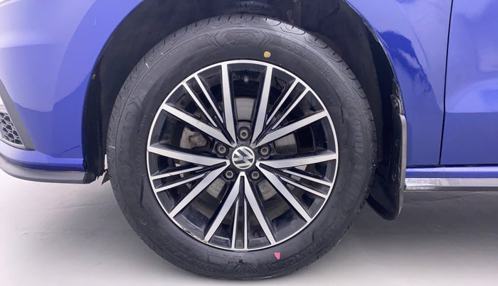 2020 Volkswagen Vento COMFORTLINE 1.0 TSI MT, Petrol, Manual, 22,192 km, Left Front Wheel