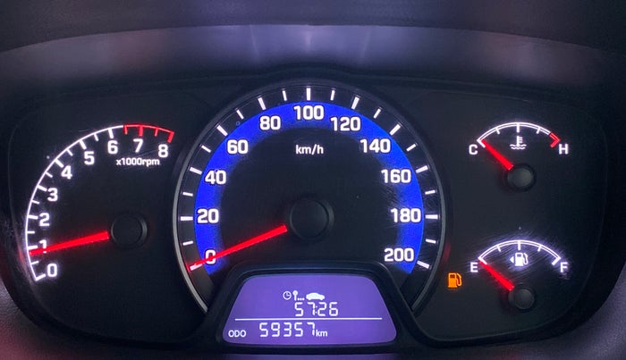 2014 Hyundai Xcent S (O) 1.2, Petrol, Manual, 59,357 km, Odometer Image