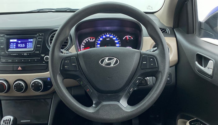 2014 Hyundai Xcent S (O) 1.2, Petrol, Manual, 59,357 km, Steering Wheel Close Up