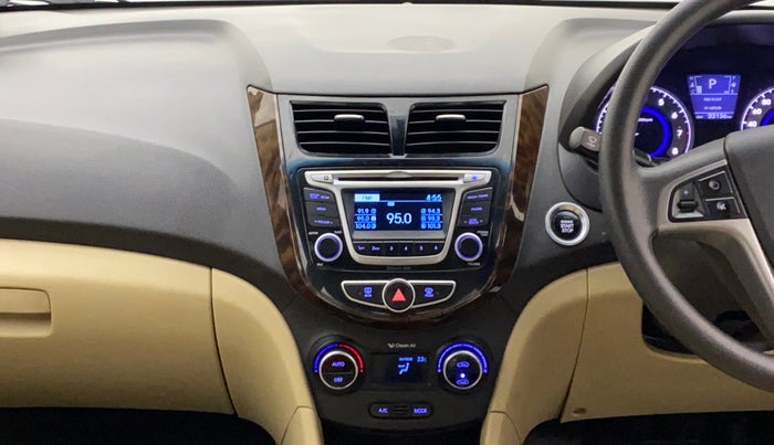 2015 Hyundai Verna FLUIDIC 4S1.6 VTVT S O AT, Petrol, Automatic, 32,136 km, Air Conditioner