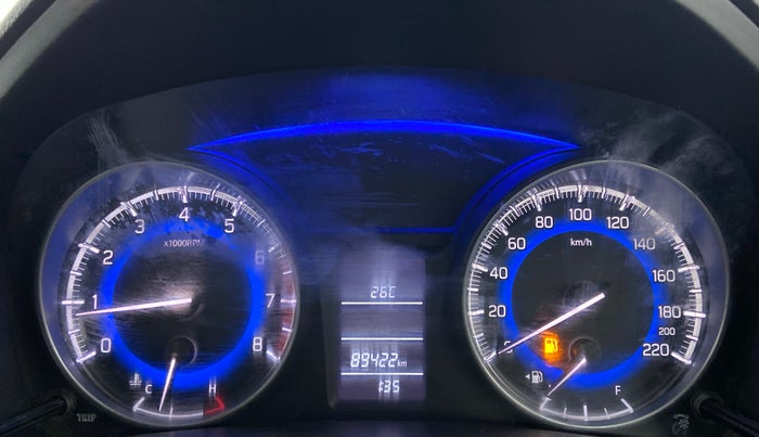 2016 Maruti Baleno DELTA PETROL 1.2, Petrol, Manual, 89,422 km, Odometer Image