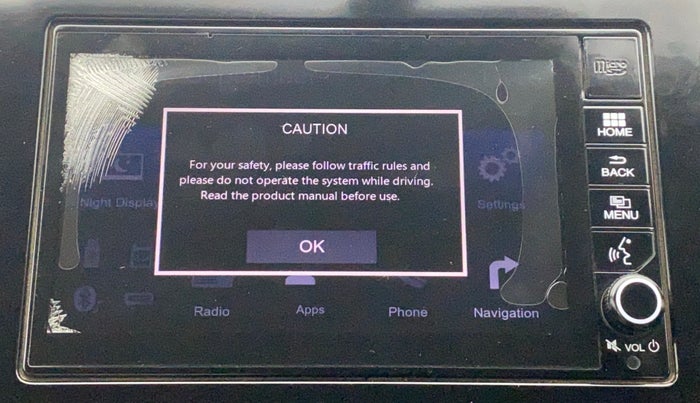 2017 Honda City VX MT PETROL, Petrol, Manual, 24,662 km, Infotainment system - Touch screen not working