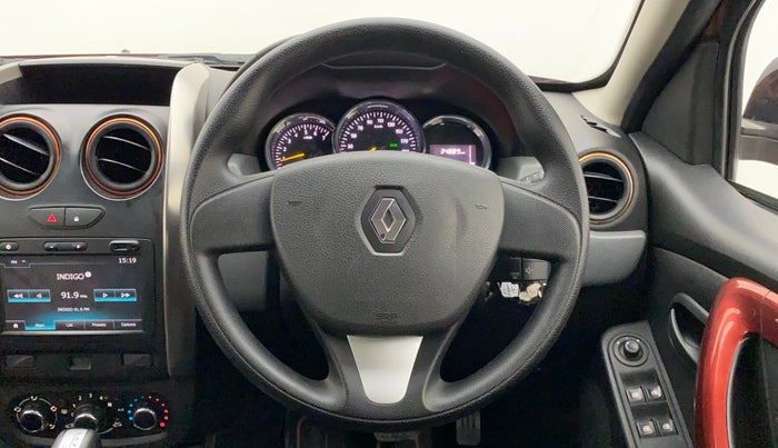 2017 Renault Duster RXS CVT, Petrol, Automatic, 34,889 km, Steering Wheel Close Up